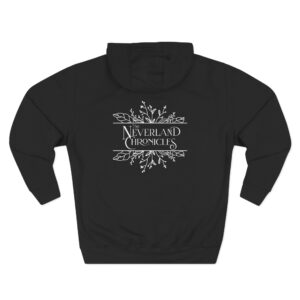 The Neverland Chronicles Floral Fleece Hoodie