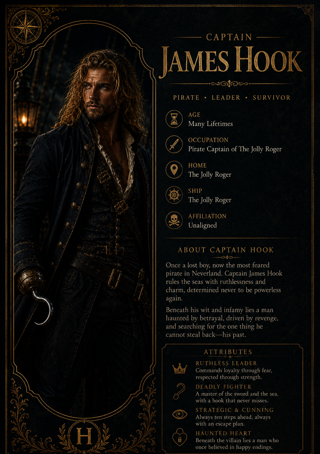 Captain James Hook