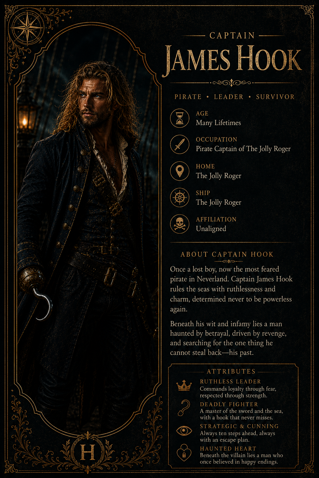 Captain James Hook