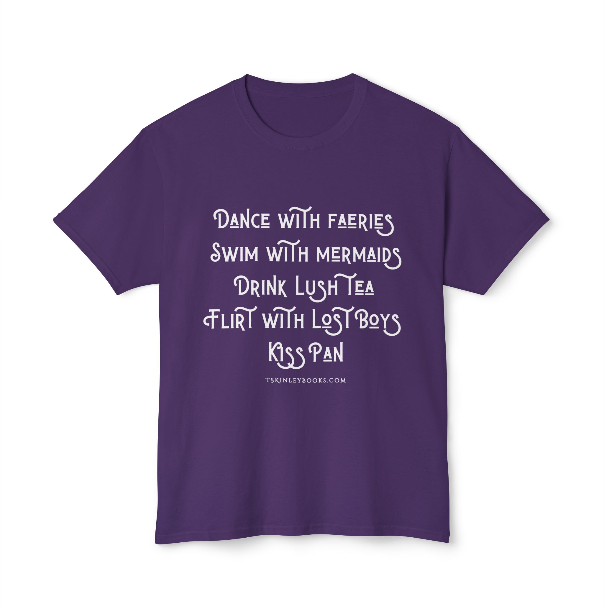 Fantasy Quote T-Shirt — "Dance with Faeries, Swim with Mermaids" Graphic Tee - Image 57