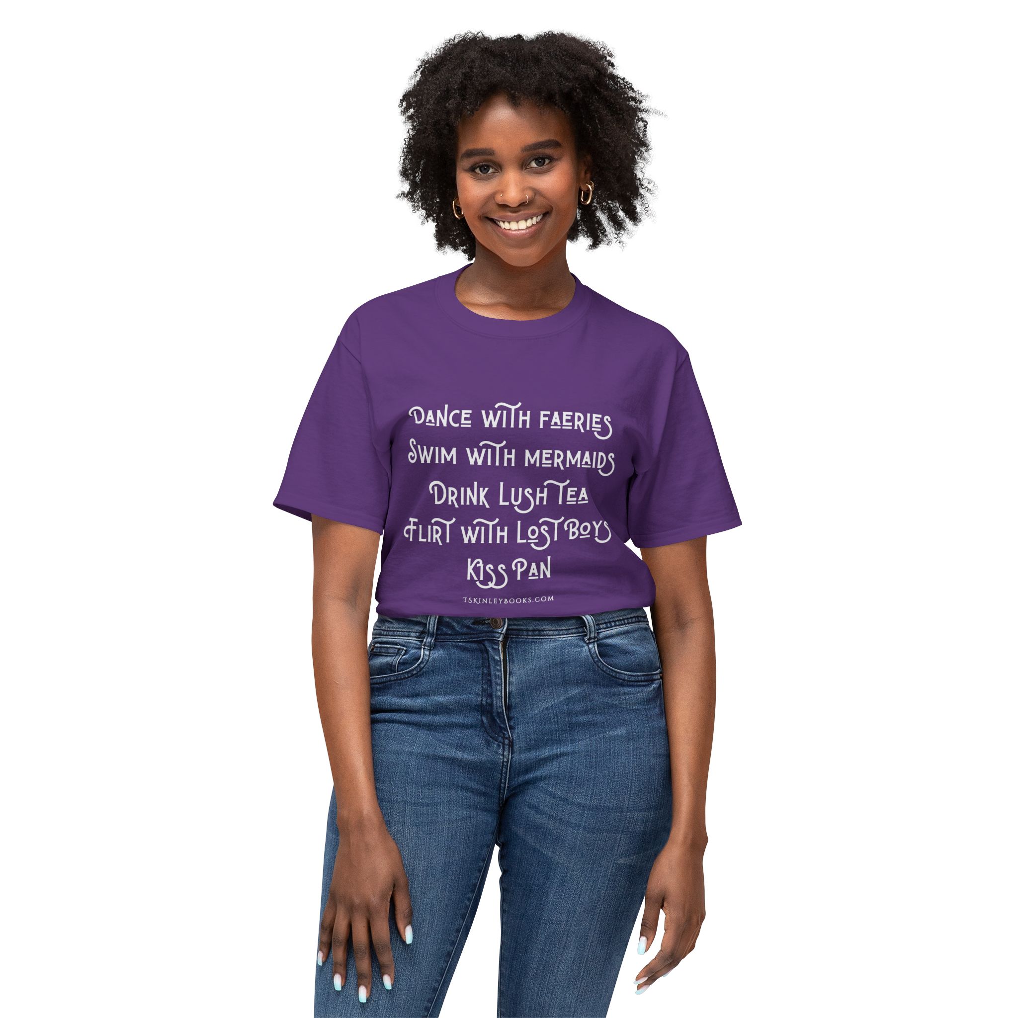 Fantasy Quote T-Shirt — "Dance with Faeries, Swim with Mermaids" Graphic Tee - Image 55