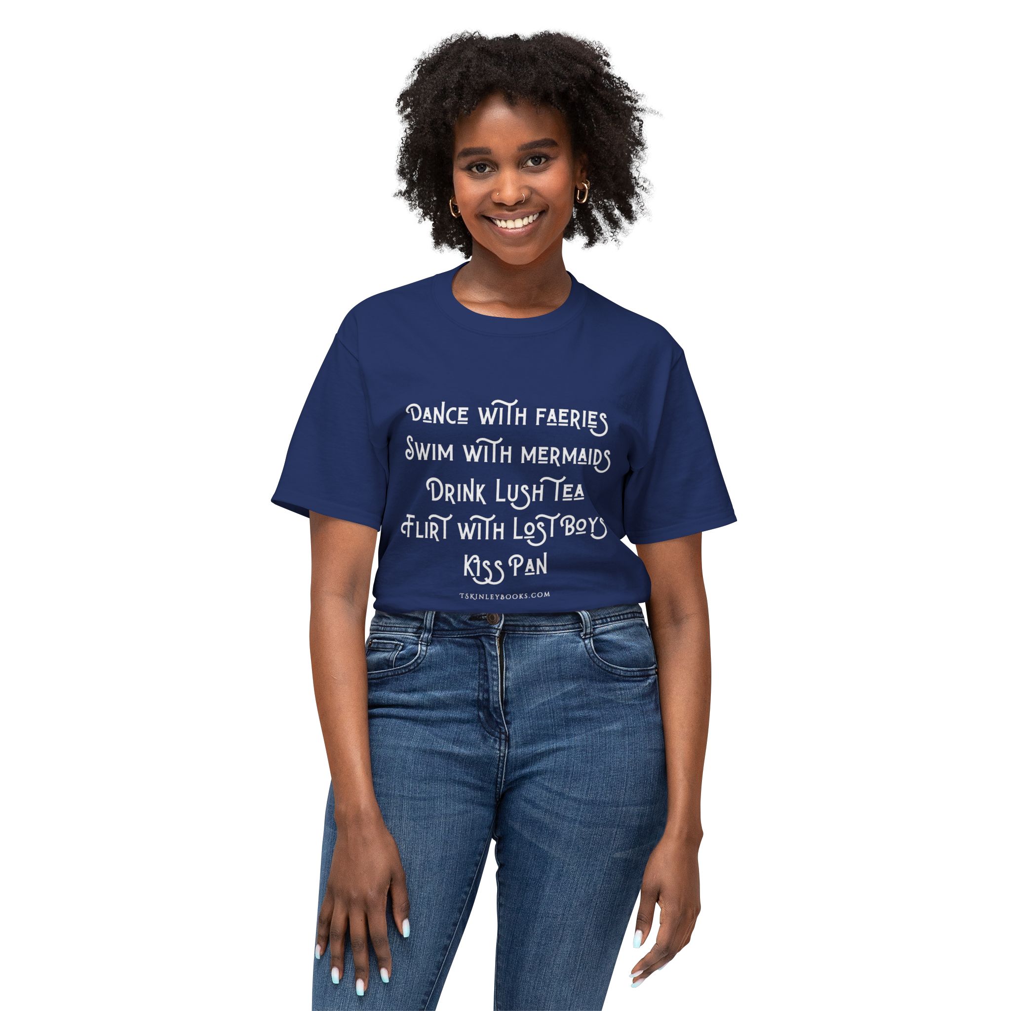 Fantasy Quote T-Shirt — "Dance with Faeries, Swim with Mermaids" Graphic Tee - Image 35