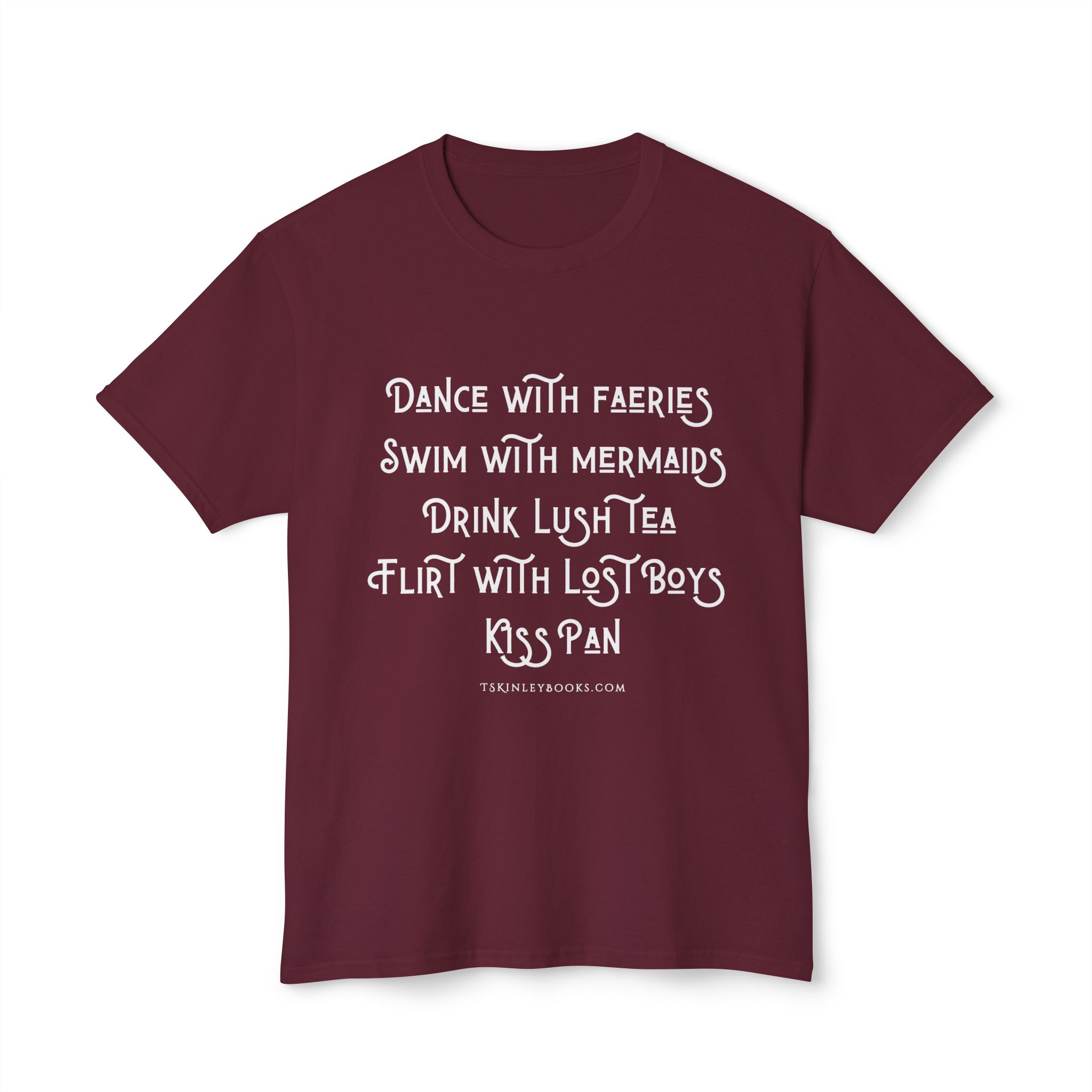 Fantasy Quote T-Shirt — "Dance with Faeries, Swim with Mermaids" Graphic Tee - Image 65